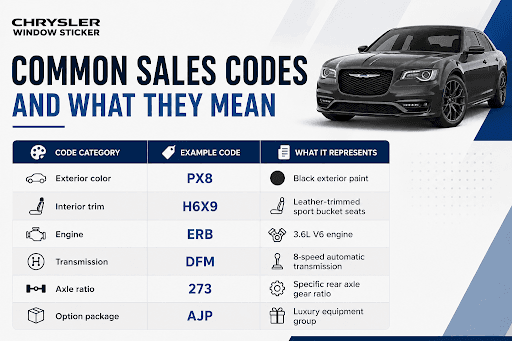 Common Sales Codes and What They Mean