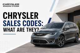 Chrysler Sales Codes: What They Are and How to Read Them